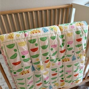 Land of Nod Crib Comforter
